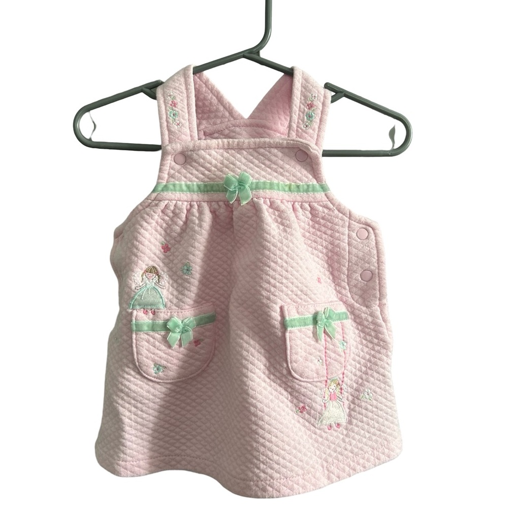 Vintage Quilted Doll Dress